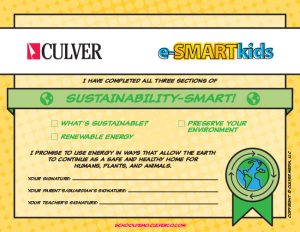 Sustainability-SMART certificate